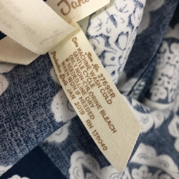 Matilda Jane Blue Pink Geo Print Tassel Romper Womens‎ Large Short Sleeve Boho - Picture 9 of 12